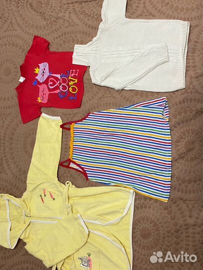 Одежда для девочки пакетом 80 86