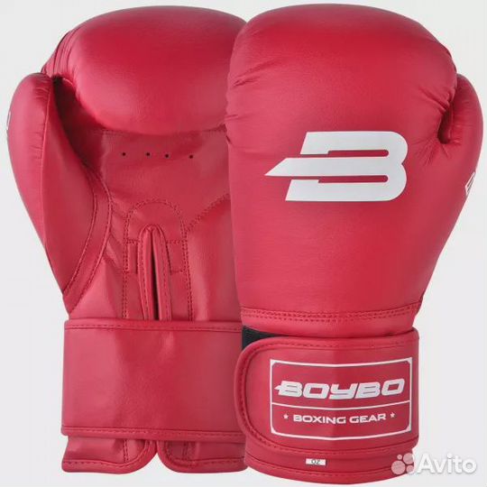 Перчатки боксерские BoyBo Basic BBG100 красные (8o