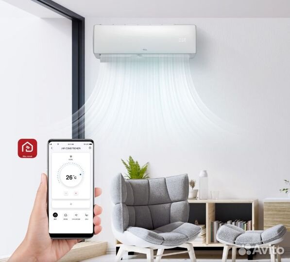 Кондиционер инверторный TCL ELI INV 09