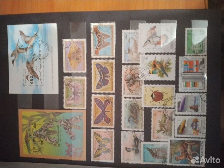 Марки разных стран и разных тематик