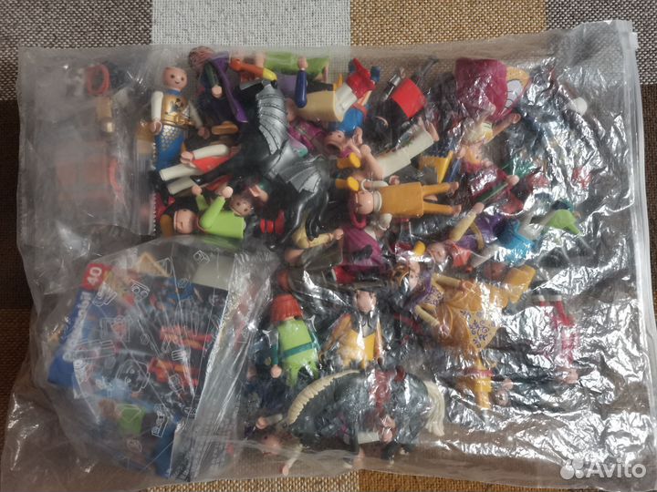 Playmobil плеймобил много фигурок 44 штуки