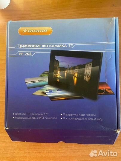 Цифровая фоторамка digma