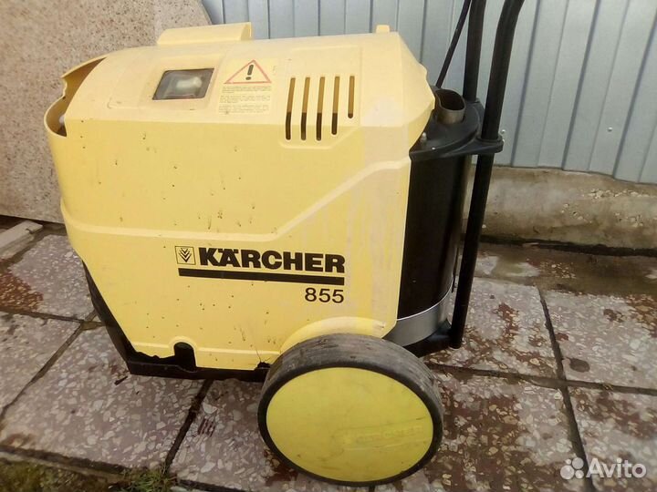 Керхер 855 HS, минимойка с нагревом воды