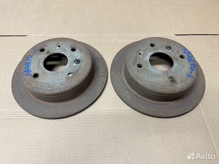 Задние тормозные диски Chevrolet Lacetti