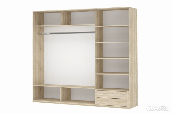 Шкаф купе с зеркалом