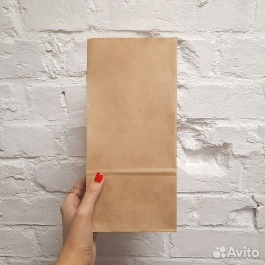 Крафт пакеты без ручек