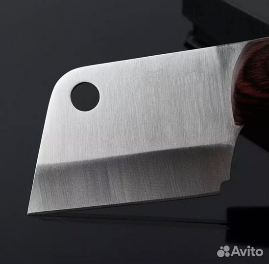 Hoж мяcникa из нepжaвeющей стали