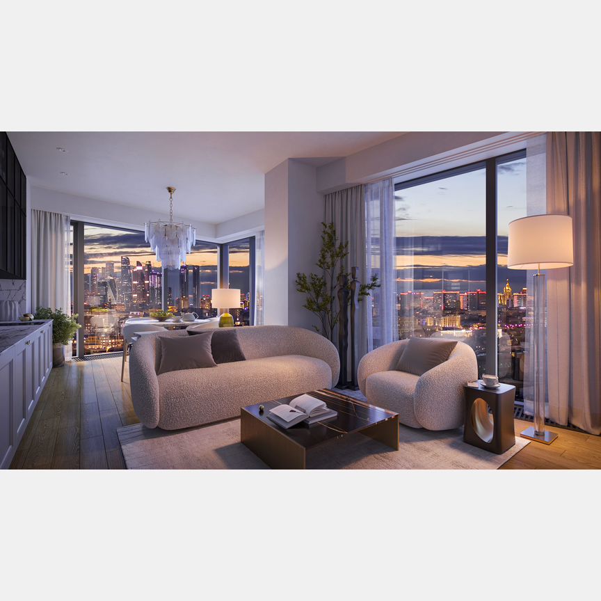 3-к. квартира, 72,5 м², 32/39 эт.