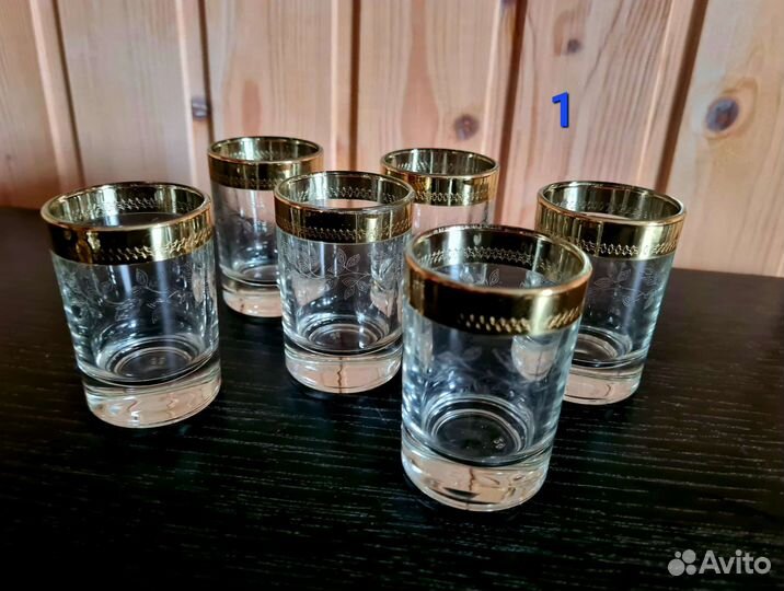 Рюмки, фужеры, стаканы СССР