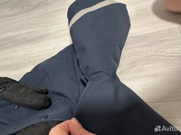 Комбинезон baby go 92 зимний и перчатки