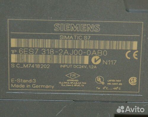 Siemens 6ES7318-2AJ00-0AB0