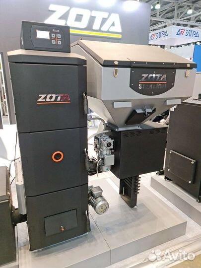 Котел автоматический твердотопливный Stahanov Zota