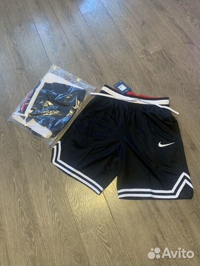 Баскетбольные черные шорты Nike dri-fit