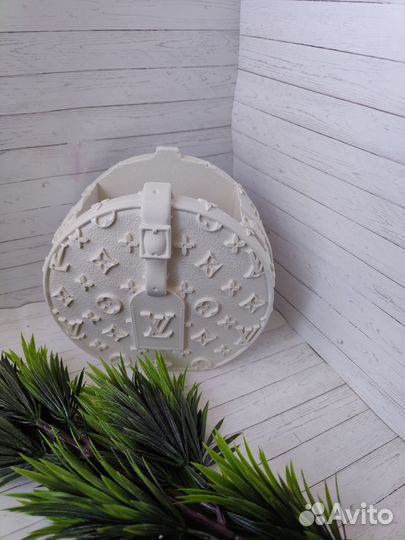 Кашпо Сумка Шанель, Луи Виттон из гипса