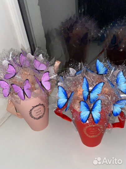 Букет из бабочек