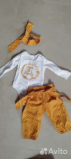 Комплект на девочку 62-74