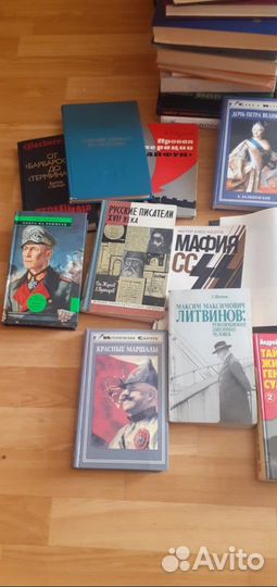 Книги военно-исторической тематики. Детективы