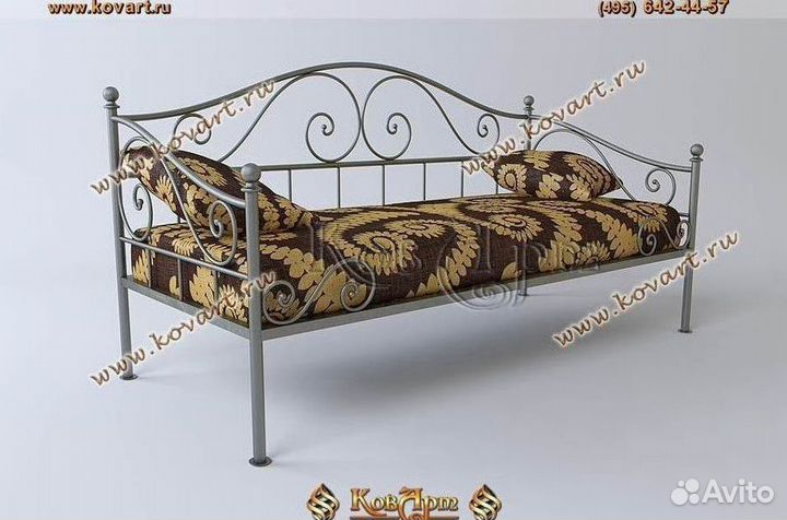 Диваны кованые. Кованый диван. Art: N423