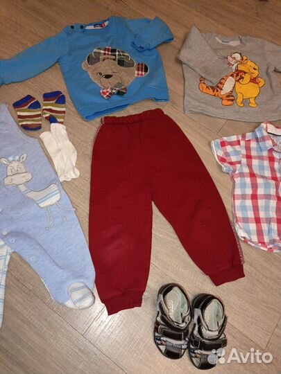Вещи на мальчика пакетом