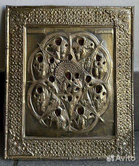 Икона Неопалимая Купина в Окладе