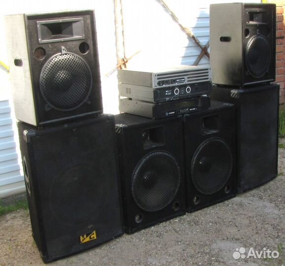 Колонки Pro 3000W WCF 12-15