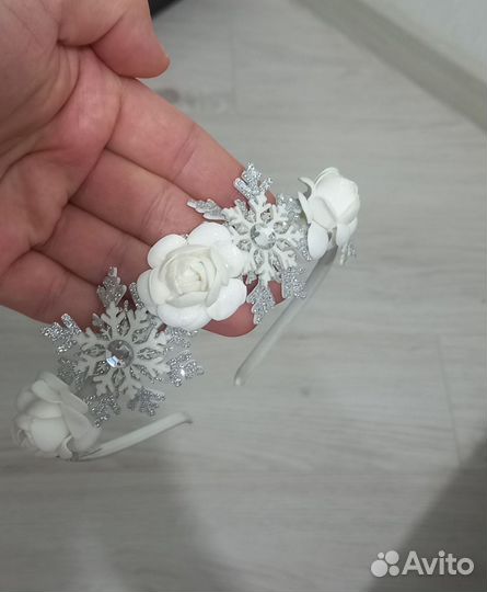 Нарядное платье для девочки 4 лет снежинка