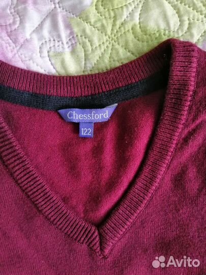 Жилетка безрукавка для мальчика 122