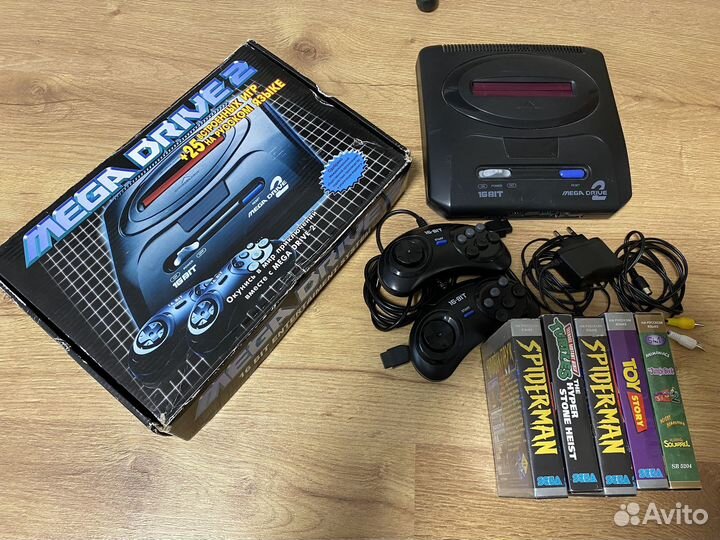 Sega 16 bit + игры