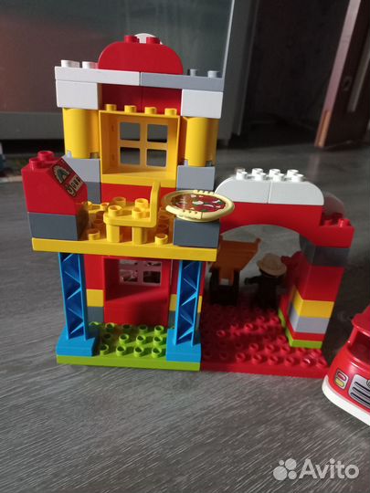 Lego duplo пожарная часть
