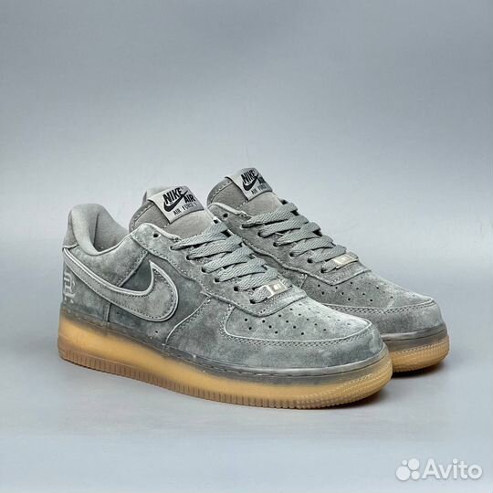 Серые Nike Air Force 1