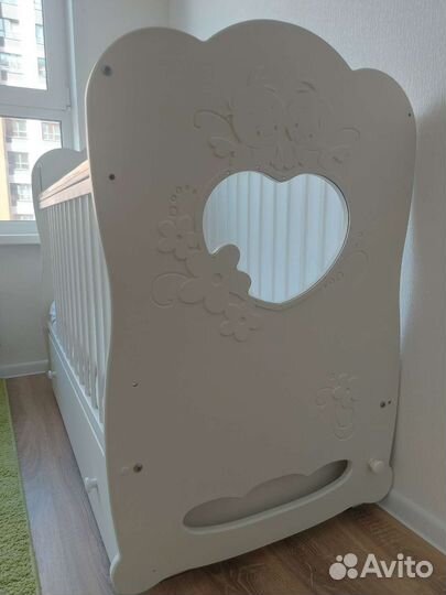 Детская кроватка Птенчики