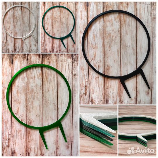 Опоры для цветов, тотем, держатели