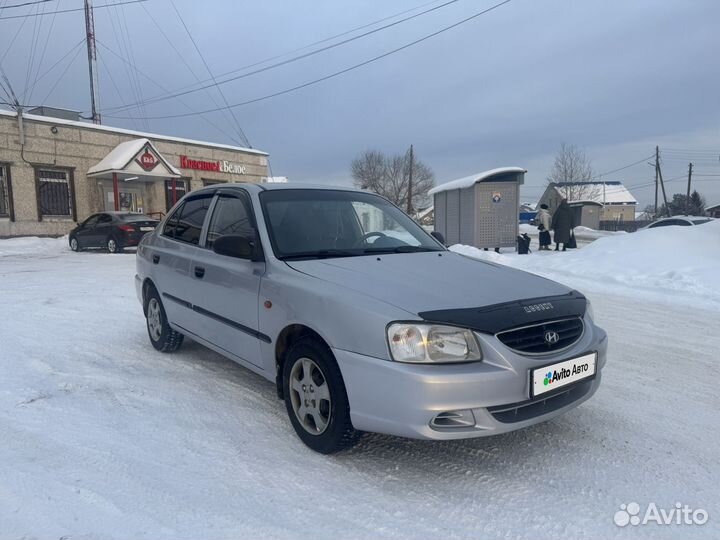 Hyundai Accent 1.5 МТ, 2007, 180 000 км