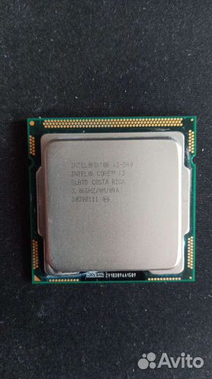 Процессор intel core l3 540 LGA 1156 3.06 GHz