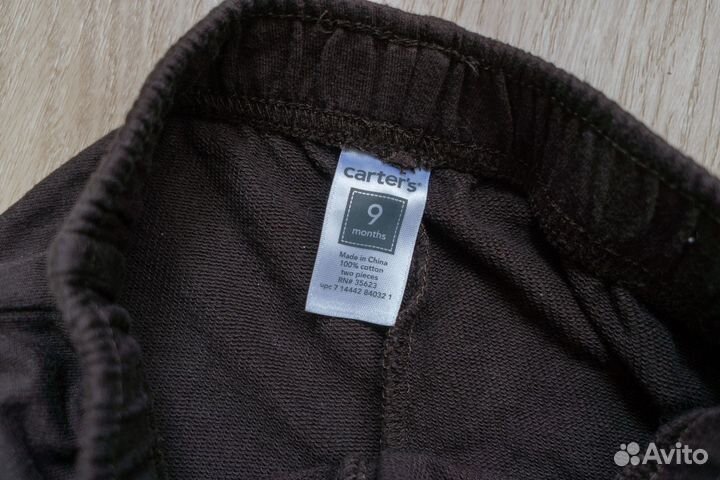 Лонгслив и брюки с рисунком Лев 74