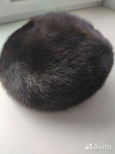 Берет женский норковый