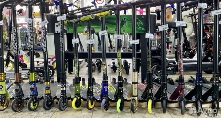 Трюковой самокат Tech Team