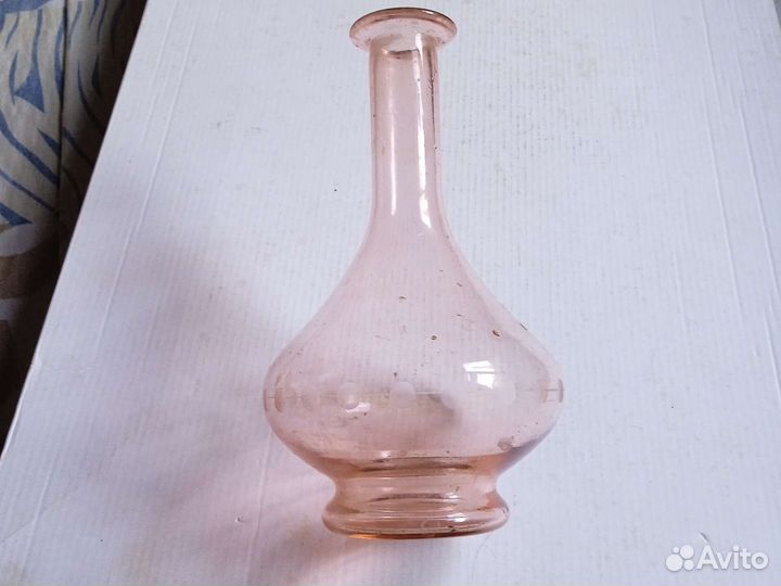 Графин марганцевое стекло, стаканы