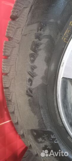 Зимняя резина r 13 на ваз бу
