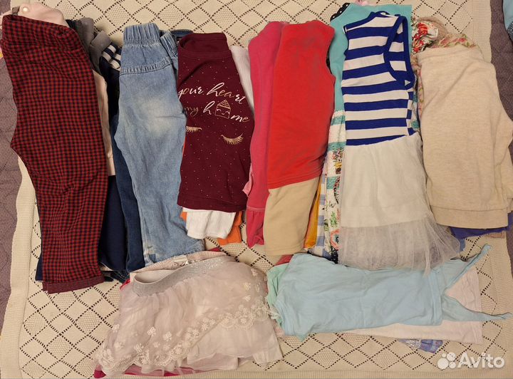 Вещи пакетом на девочку 86 92