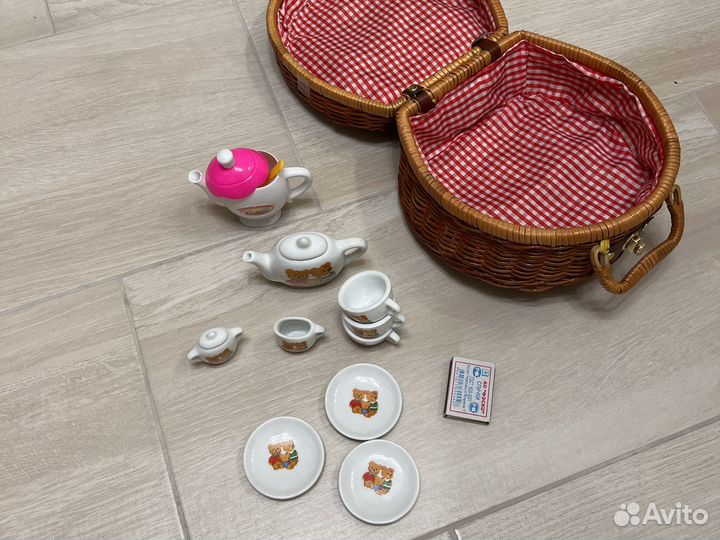 Набор детской посуды фарфор