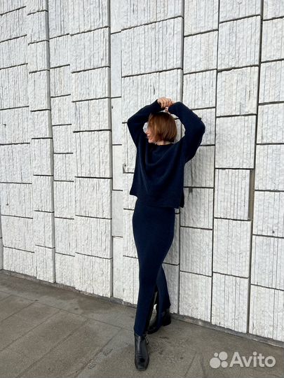 Машинное вязание из натуральной пряжи