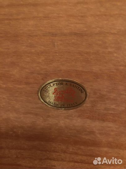 Статуэтка Собака. A.Santini Италия.Оригинал