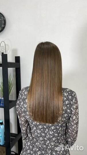 Кератиновое выпрямление/ботокс для волос