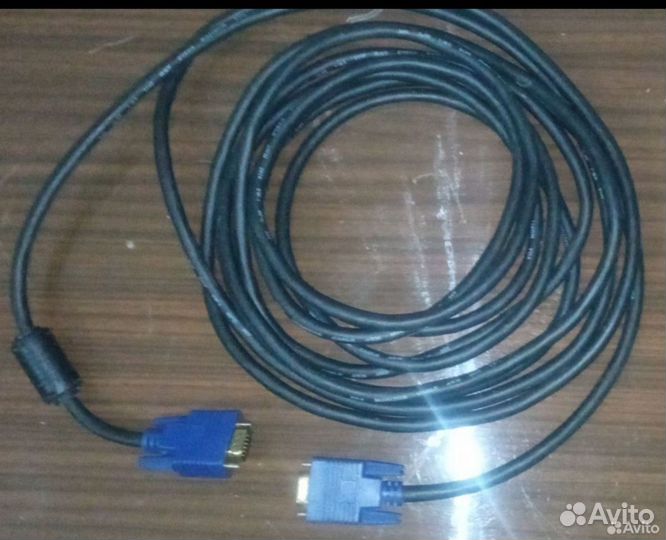 Колонки Advance, кабель vga