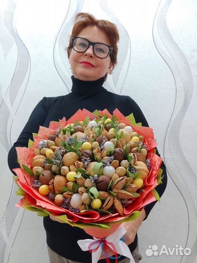 Съедобные букеты для мужчин и женщин