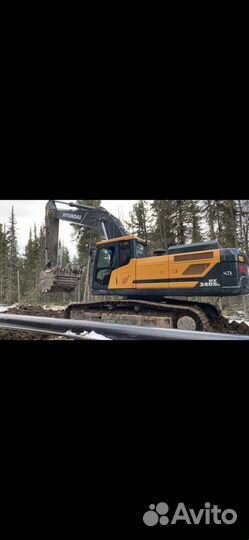 Гусеничный экскаватор Hyundai HX340SL, 2021