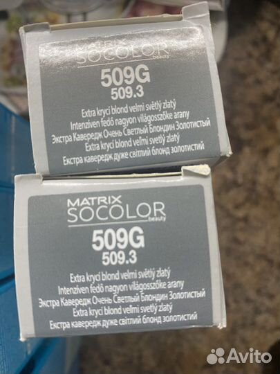 Краска для волос Matrix блонд