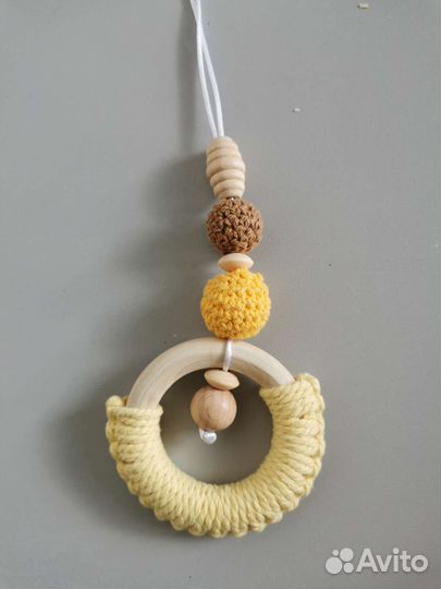 Грызунки на кольцах с колокольчиками