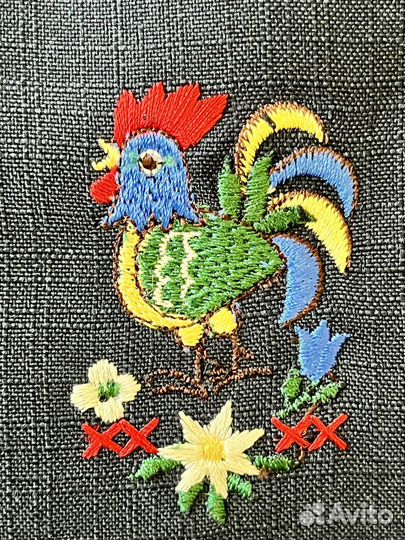Баварская жилетка с петушком, 52, ог.116